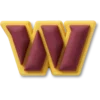 Colgantes Jibbitz™ con el logotipo de los Washington Commanders de la NFL