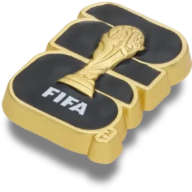 Colgantes Jibbitz™ con el trofeo de la Copa Mundial de la FIFA 26