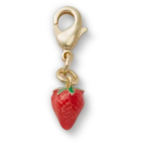 Colgantes Jibbitz™ con forma de fresa