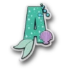 Colgantes Jibbitz™ con letras de personajes de Disney