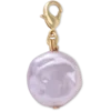 Colgantes Jibbitz™ con perla rosa