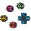 Colgantes Jibbitz™ «Controlador de videojuegos» (paquete de 5)