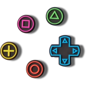 Colgantes Jibbitz™ «Controlador de videojuegos» (paquete de 5)