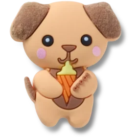 Colgantes Jibbitz «Cutie Ice Cream Puppy»