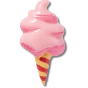 Colgantes Jibbitz™ de algodón de azúcar rosa