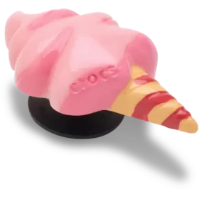 Colgantes Jibbitz™ de algodón de azúcar rosa
