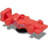 Colgantes Jibbitz™ de auto de carreras rojo en 3D