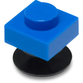 Colgantes Jibbitz™ de baldosa azul 1×1 4Lw
