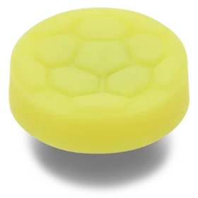 Colgantes Jibbitz™ de balón de fútbol amarillo que se ilumina