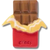 Colgantes Jibbitz™ de barra de chocolate