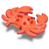 Colgantes Jibbitz™ de cangrejo con brillo Colgantes Jibbitz™ de cangrejo con brillo
