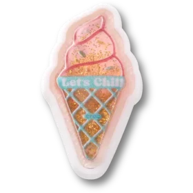 Colgantes Jibbitz™ de cono de helado relleno de Squish