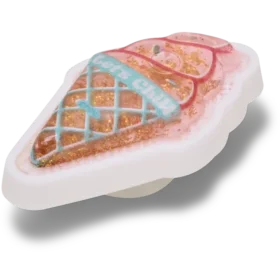 Colgantes Jibbitz™ de cono de helado relleno de Squish