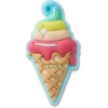 Colgantes Jibbitz™ de cono de helado tipo waffle Colgantes Jibbitz™ de cono de helado tipo waffle