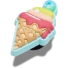 Colgantes Jibbitz™ de cono de helado tipo waffle Colgantes Jibbitz™ de cono de helado tipo waffle