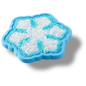 Colgantes Jibbitz™ de copo de nieve con lentejuelas