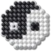 Colgantes Jibbitz™ de cuentas «Ying y Yang»