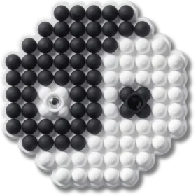 Colgantes Jibbitz™ de cuentas «Ying y Yang»