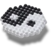 Colgantes Jibbitz™ de cuentas «Ying y Yang»