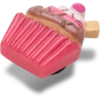 Colgantes Jibbitz™ de cupcake de chocolate
