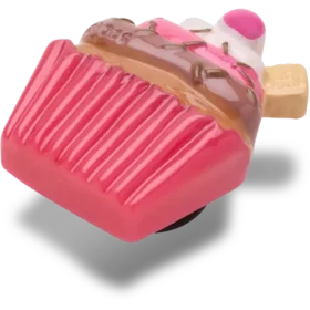 Colgantes Jibbitz™ de cupcake de chocolate