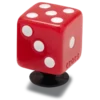 Colgantes Jibbitz™ de dado rojo