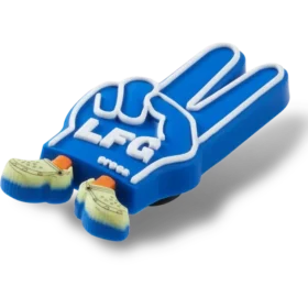 Colgantes Jibbitz™ de espuma con el símbolo de la paz de Lfg