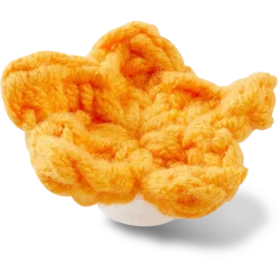 Colgantes Jibbitz™ de estrella naranja tejidos a mano