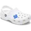 Colgantes Jibbitz™ de flor azul esponjosa Colgantes Jibbitz™ de flor azul esponjosa