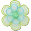 Colgantes Jibbitz™ de flor de malla verde