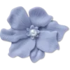 Colgantes Jibbitz™ de flor de pervinca con perla