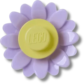 Colgantes Jibbitz™ de flor morada 4Lw