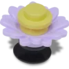 Colgantes Jibbitz™ de flor morada 4Lw