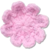 Colgantes Jibbitz™ de flor rosa claro tejidos a ganchillo