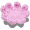 Colgantes Jibbitz™ de flor rosa claro tejidos a ganchillo