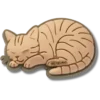 Colgantes Jibbitz™ de gato atigrado