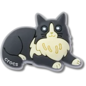 Colgantes Jibbitz™ de gato negro con botas