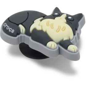 Colgantes Jibbitz™ de gato negro con botas