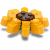 Colgantes Jibbitz™ de girasol de Lego®