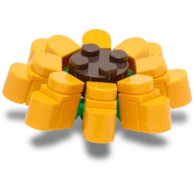 Colgantes Jibbitz™ de girasol de Lego®
