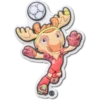 Colgantes Jibbitz™ de la mascota de la Copa Mundial de la FIFA Canadá