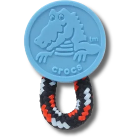 Colgantes Jibbitz™ de lazo de paracord azul