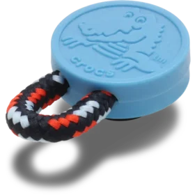 Colgantes Jibbitz™ de lazo de paracord azul