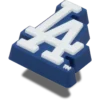 Colgantes Jibbitz™ de los Dodgers de Los Ángeles de la MLB Colgantes Jibbitz™ de los Dodgers de Los Ángeles de la MLB