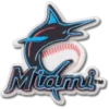 Colgantes Jibbitz™ de los Miami Marlins de la MLB