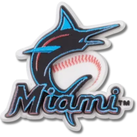 Colgantes Jibbitz™ de los Miami Marlins de la MLB
