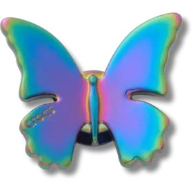 Colgantes Jibbitz™ de mariposa iridiscente