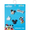 Colgantes Jibbitz de Mickey de Disney, paquete de 5