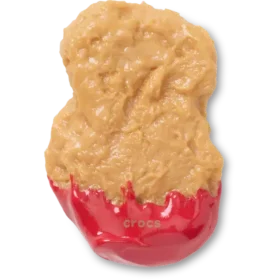 Colgantes Jibbitz™ de nugget de pollo con ketchup