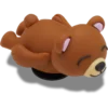 Colgantes Jibbitz™ de oso en 3D boca abajo